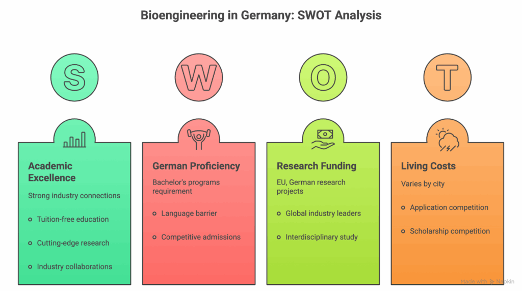Bioengineering in Germany: SWOT Analysis